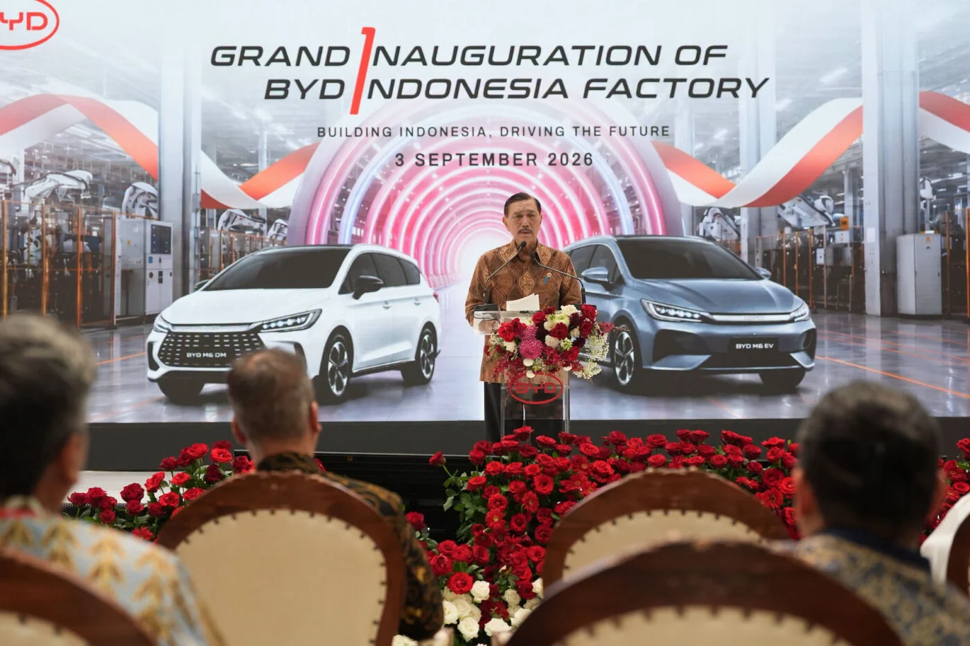 BYD opens Indonesia EV plant with 150,000 capacity